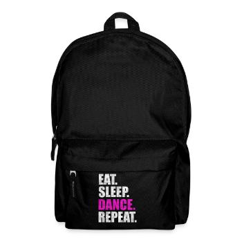 Tanzen Tanz Tänzerin Tänzer Spruch Geschenk - Rucksack - Schwarz - Vorne