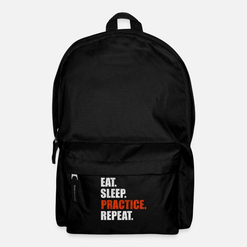 Eat Sleep Practice Repeat - Rucksack - Schwarz