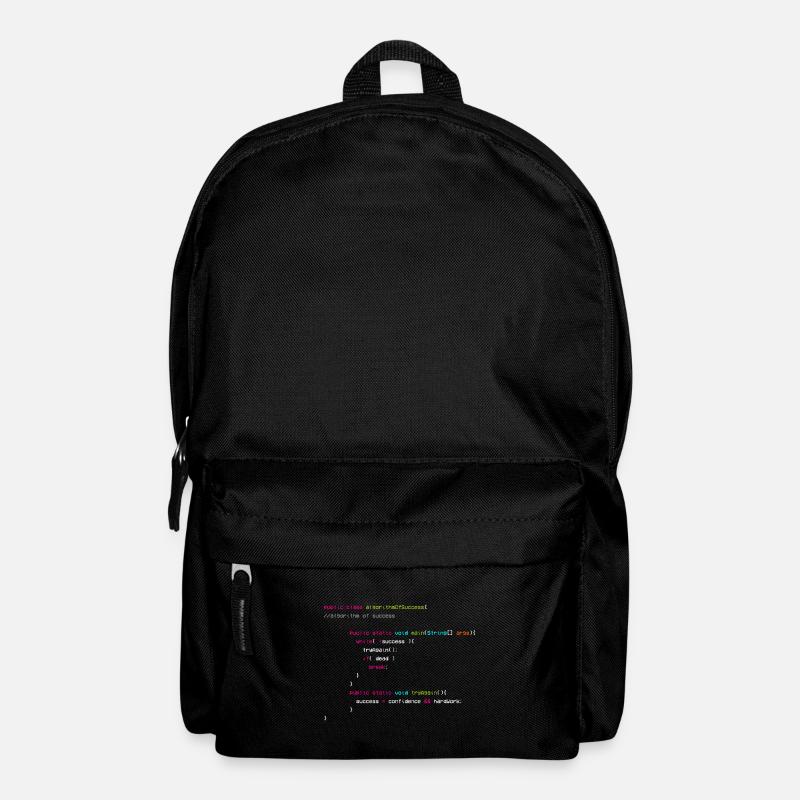 Algorithm Of Success - Coder - Informatiker - Rucksack - Schwarz