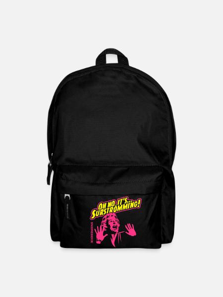Surströmming T Shirt für Stinkefisch Fans - Rucksack - Schwarz