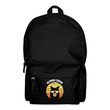Retro Alpagas lunettes de soleil Alpagas Crew - Sac à dos - noir - Devant