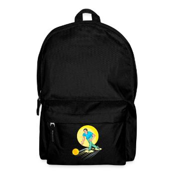 Bowling Bowler - Design - Backpack - black - Front