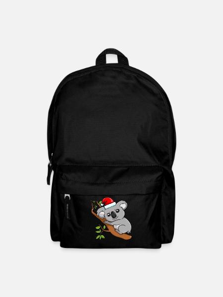 Koala Panda Panda Noël drôle - Sac à dos - noir