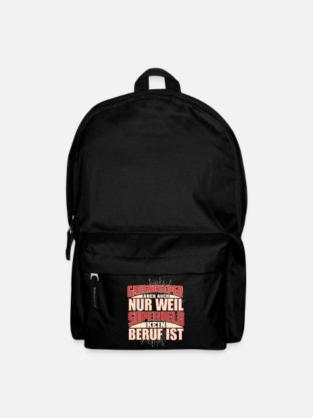 Greenkeeper Superheld - Rucksack - Schwarz