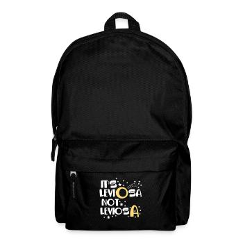 LeviOsa not leviosA spell mage - Backpack - black - Front