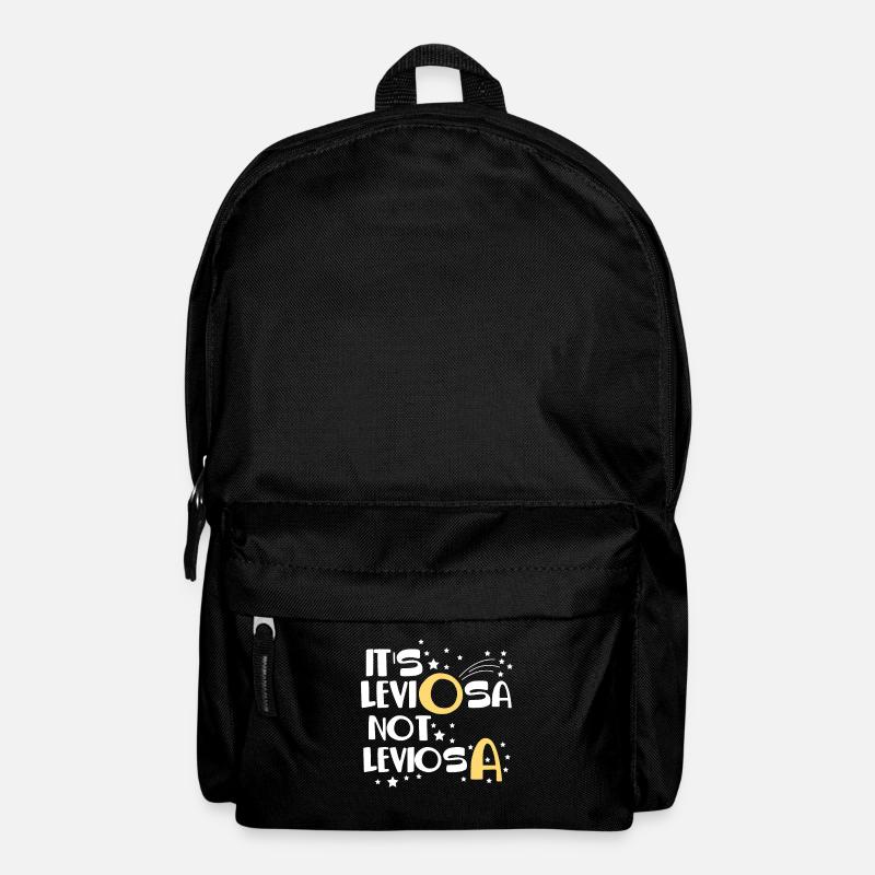 LeviOsa nicht leviosA Zauberspruch Magier - Rucksack - Schwarz