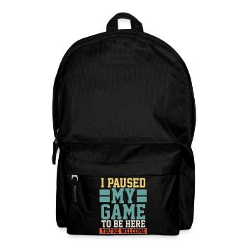 Gaming - Backpack - black - Front