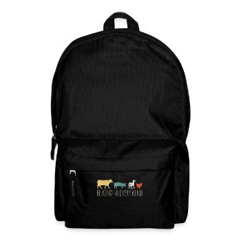 Végétaliens - Sac à dos - noir - Devant