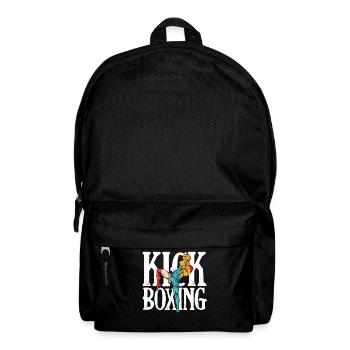 Kickboxing Power Silhouette - Backpack - black - Front