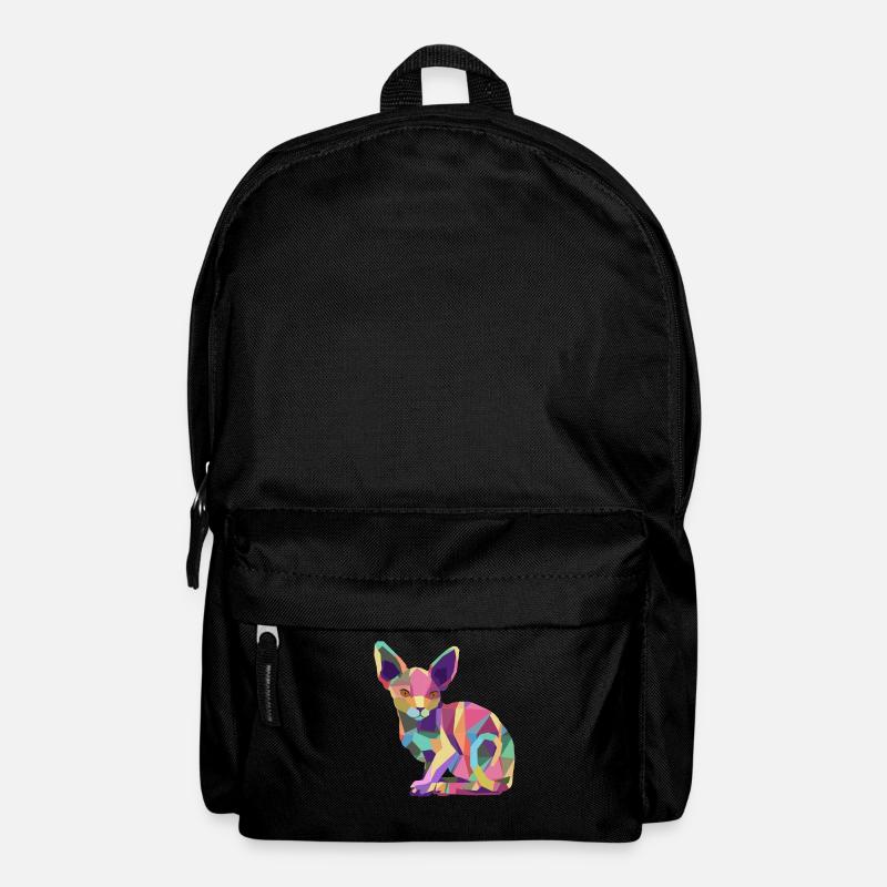 Sphynx cat gift idea cats Sphynx cat - Backpack - black