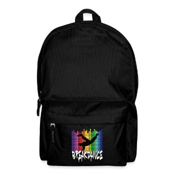Breakdance - Rucksack - Schwarz - Vorne