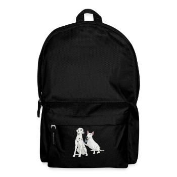 Tatoueur tatoué taches de chien dalmatien - Sac à dos - noir - Devant