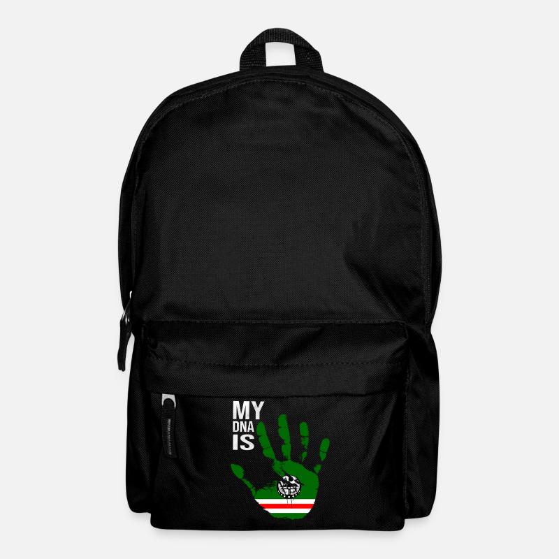 Drapeau tchétchène, Mon ADN est la Tchétchénie, Drapeau tchétchène - Sac à dos - noir
