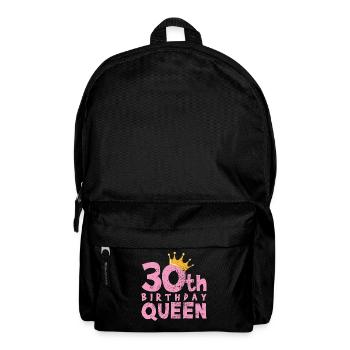 30th birthday - Backpack - black - Front