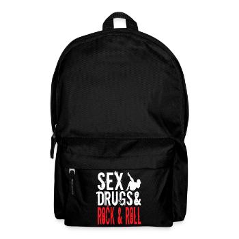 Rock and roll - Backpack - black - Front