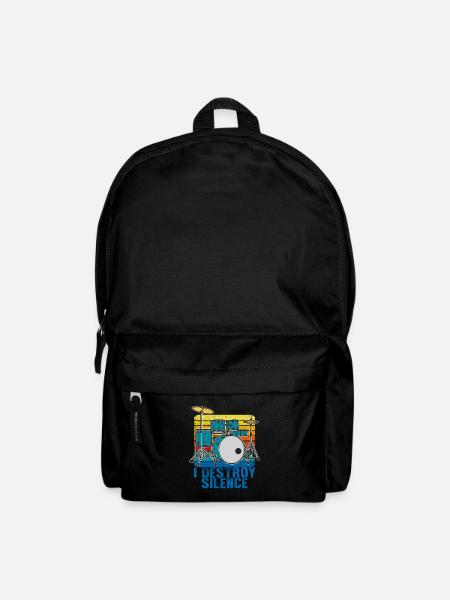 Drummer Drums Drummer Drums Fun Gift - Sac à dos - noir