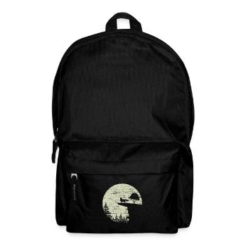 Fuchs Wald Wild Mond - Rucksack - Schwarz - Vorne