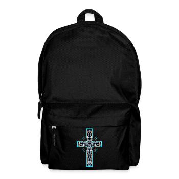 CrossEs Jesus Church God Pope Crucifix - Backpack - black - Front