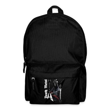 Musique heavy metal black metal deaht metal crâne - Sac à dos - noir - Devant