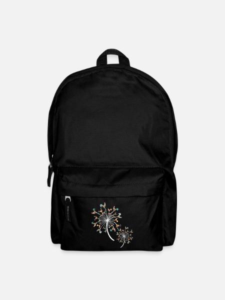 Huhn Pusteblume - Rucksack - Schwarz