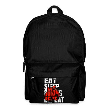 Boxing Boxing Fight Boxing Sparring Boxer Sport - Backpack - black - Front