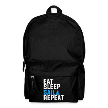 Sailing boat - Backpack - black - Front