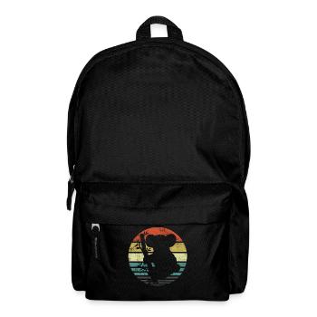 Koala Retro - Backpack - black - Front