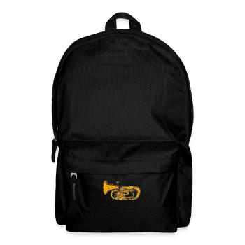 Tuba - Rucksack - Schwarz - Vorne