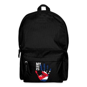 My DNA Is Cuban, Cool Cuba Flag, Cuba Love, Cuba - Rucksack - Schwarz - Vorne