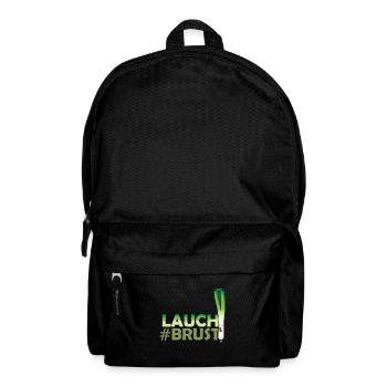 LAUCH #BRUST FITNESS TRAINING MUSKULÖS - Rucksack - Schwarz - Vorne