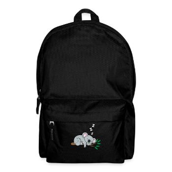 Koala Bear Sleep Lazy - Backpack - black - Front