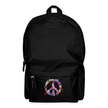 peace - Backpack - black - Front