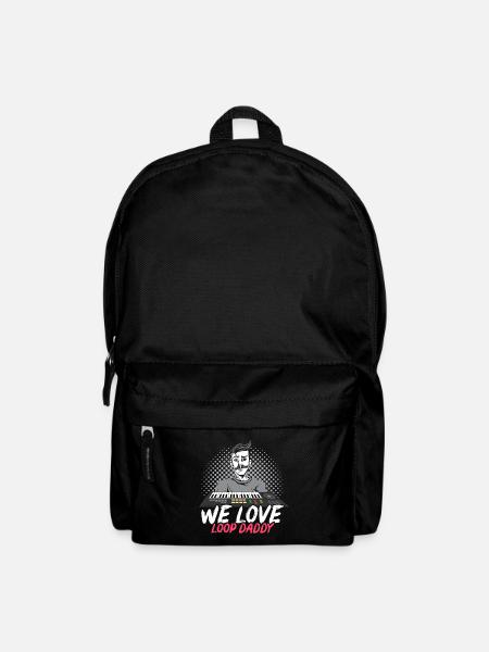 WE LOVE LOOP DADDY DJ MUSIC LOOP - Backpack - black