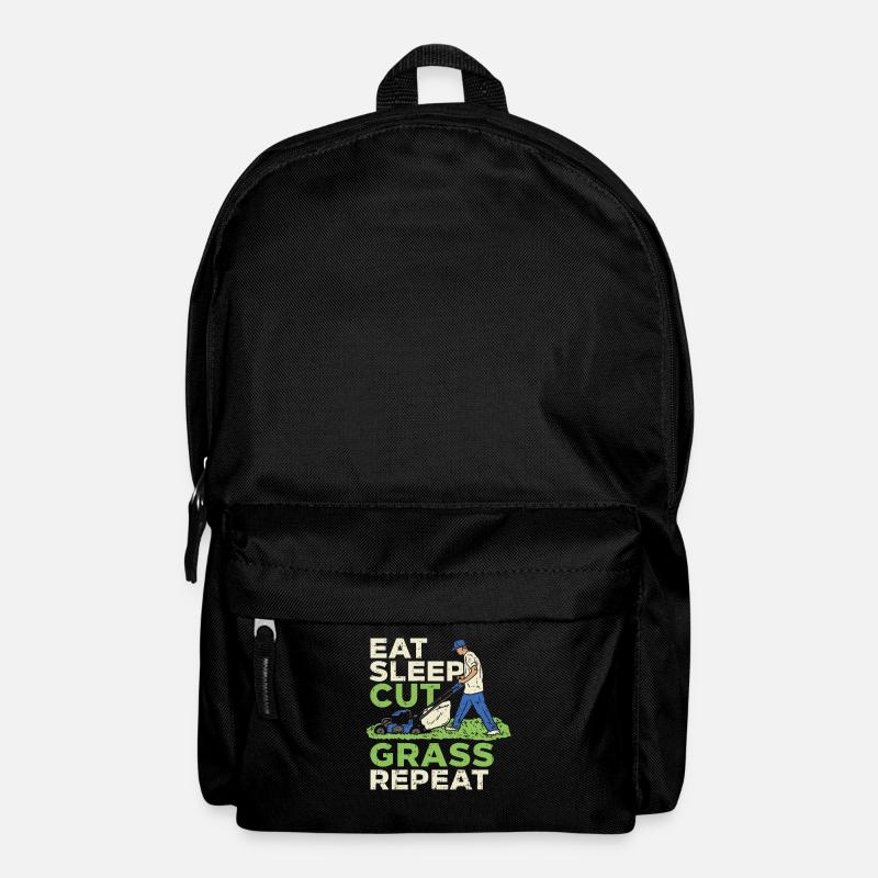 Rasenpflege Rasenmäher Gärtner - Rucksack - Schwarz