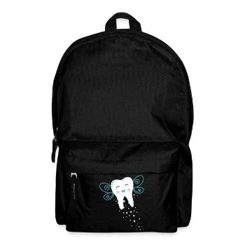 Assistante dentaire Cadeau Petite souris Pour dames - Sac à dos - noir - Devant