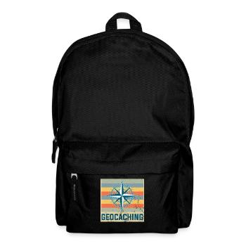 geocaching - Rucksack - Schwarz - Vorne
