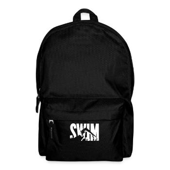 Schwimmer - Swim - Rucksack - Schwarz - Vorne