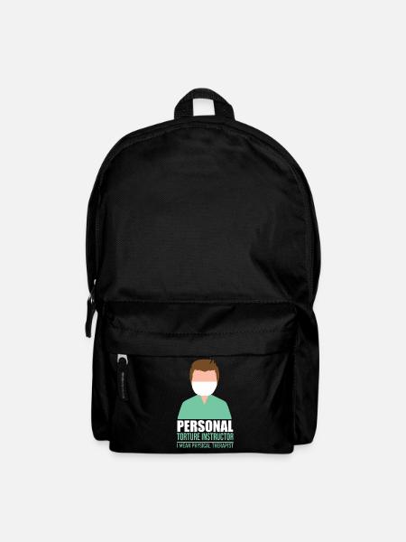 Physiotherapist physiotherapy git idea - Backpack - black