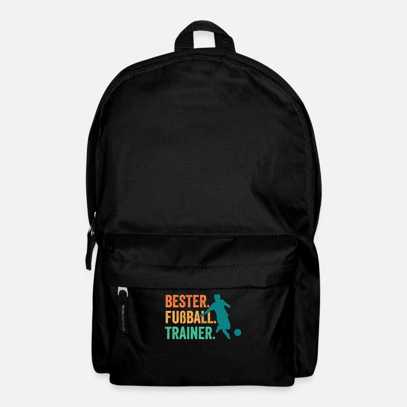 Fußball Trainer - Rucksack - Schwarz
