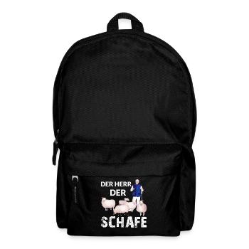 DER HERR DER SCHAFE - Rucksack - Schwarz - Vorne