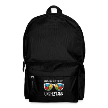 autism - Backpack - black - Front