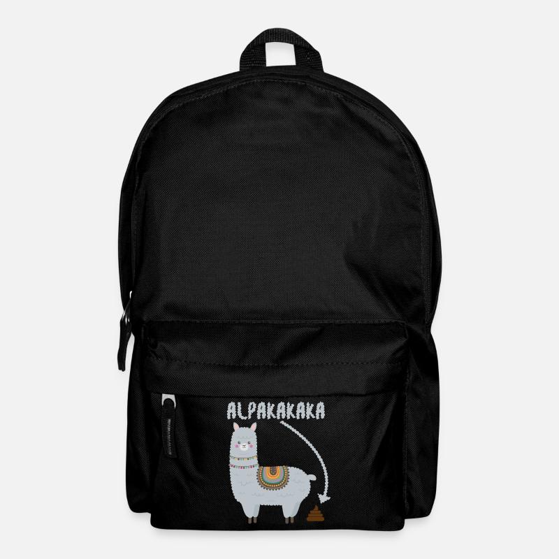 LAMA ALPAKA - Rucksack - Schwarz