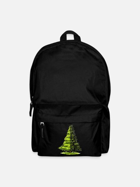 And Into The Forest I Go To Lose My Mind And Find - Rucksack - Schwarz