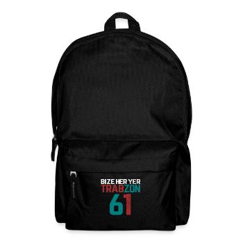 bize her yer trabzon - Backpack - black - Front