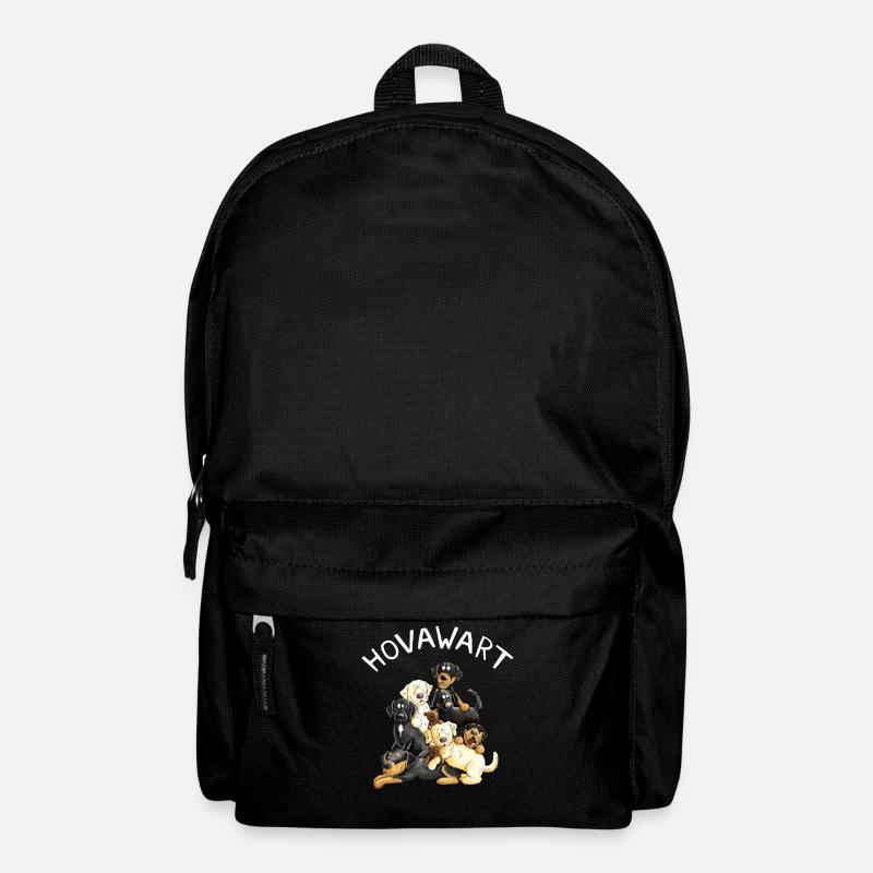 Hovawart Hundehaufen Comic Hunde Geschenk - Rucksack - Schwarz