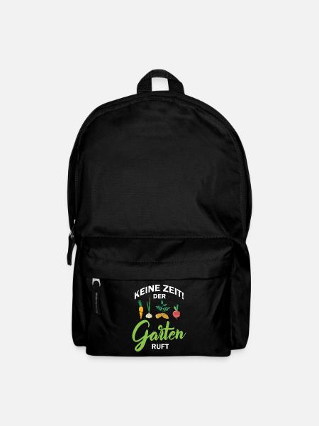 Ich Habe Keine Zeit Der Garten Ruft - Rucksack - Schwarz