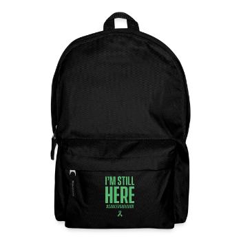 Krebs Überlebender - Rucksack - Schwarz - Vorne