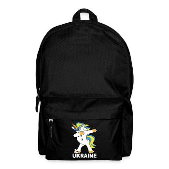 Ukraine - Rucksack - Schwarz - Vorne