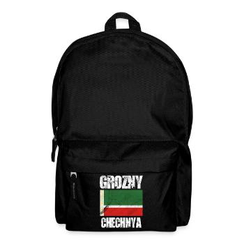 Grozny Chechnya, Chechen Flag - Backpack - black - Front