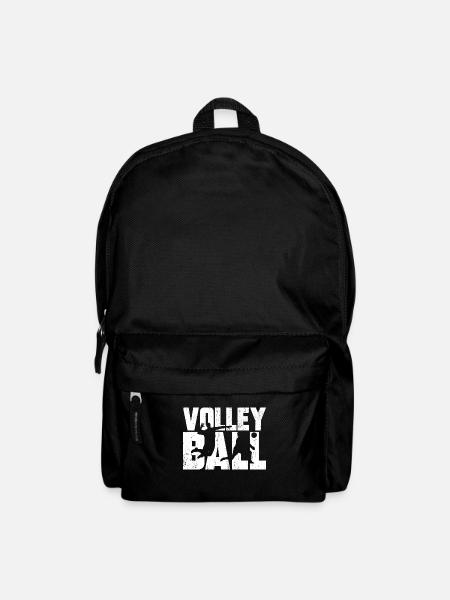 ballon de volley - Sac à dos - noir